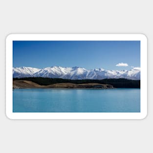 Southern Alps from Lake Tekapo Sticker